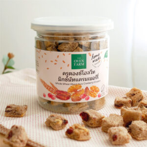 ครูตองซ์โฮลวีทมิกซ์นัทแครนเบอร์รี่ | Whole Wheat Mixed Nuts Cranberry Crouton